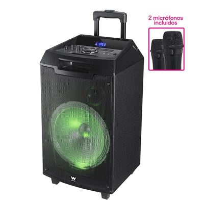 Altavoz trolley karaoke Woxter Rock′n′Roller XL negro