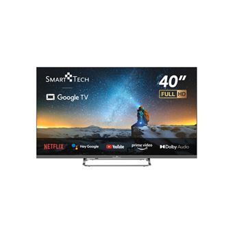 TV LED 40"" Smart Tech 40FG01V 40"" (101 cm) FulL HD Google LED TV Gris E - 1