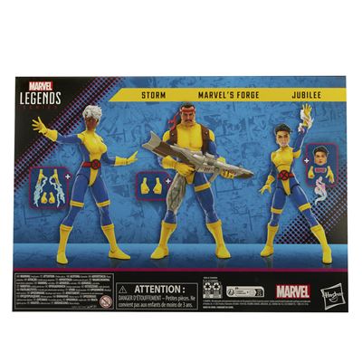 Figura Hasbro Hasbro Marvel Legends Series Figuras De Forge, Tormenta Y Jubilee