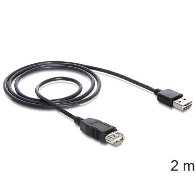 Delock Easy-Usb 2.0-A - Usb 2.0-A, 2M - Cables Usb