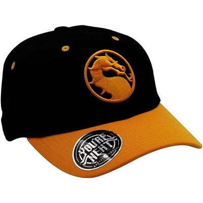 Naranja/Negro Gorra Mortal Kombat Y