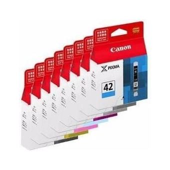 Cartucho de tinta Canon CLI-42 BK/C/M/Y/PM/PC/GY/LGY - Tinta de impresora -  Los mejores precios | Fnac
