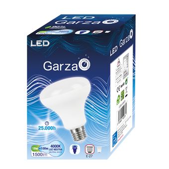 Bombilla Reflectora LED R90, E27, 18W, 1500 lumenes, 110º Luz neutra