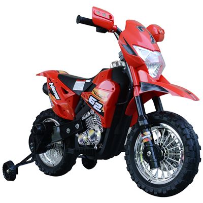 Moto Eléctrica Correpasillos Infantil Coche Triciclo sin Pedales para Niños 3+ Años Juguete Andador con Luces y Música Ruedas de Apoyo 107x53x70cm Rojo