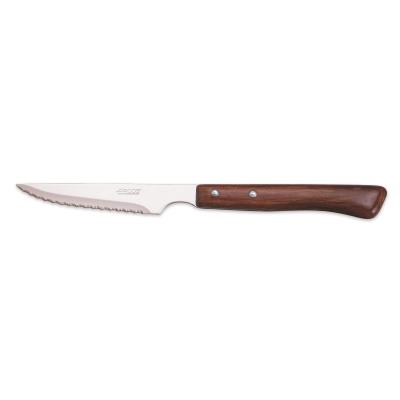 Cuchillo Chuletero Arcos 371500 Monoblock, Una Pieza De Acero Inoxidable, Hoja 11 Cm