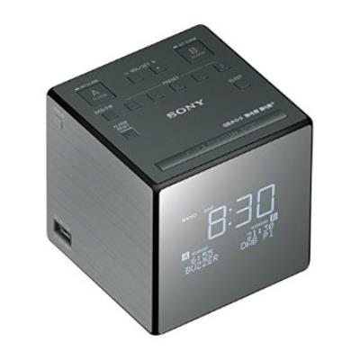 Sony Xdr-c1dbp Dab/dab + Con Sintonizador De Radio Con Recepción De Reloj Negro