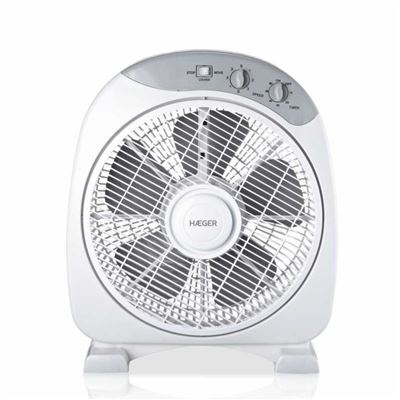 Ventilador De Suelo Haeger Home Wind 40w Con Diámetro De 30,5 Cm