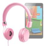 Auriculares De Diadema Color Rosa Para Lenovo IdeaPad Miix 700 | Phab / Phab Plus