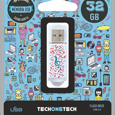 Tech One Tech Music Dream 32GB USB 2.0 - Imagen 2