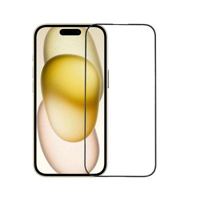 La Casa De Las Carcasas Negro Cristal Templado Completo Para Iphone 16