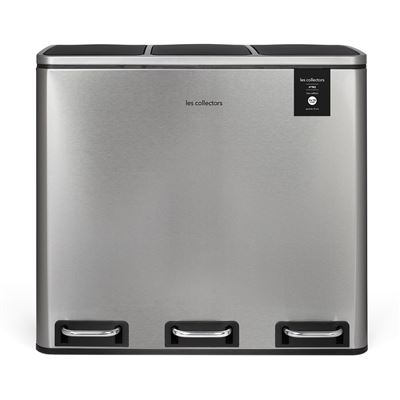 Cubo De Basura Con Pedal - Les Collectors No. 984, Capacidad 60l, Tapa Silenciosa