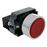 Pulsador momentáneo BeMatik 22mm 1NO 400V 10A normal abierto rojo_0