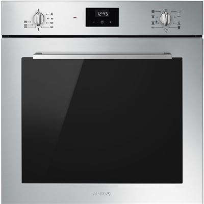 Horno Smeg Sf6400tvx Inox A Vaporclean 8 Funciones