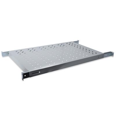 Estante Ajustable Rack digitus dn97648 professional balda con profundidad variable para instalación permanente en armarios 19 capacidad carga 50 kg desde 1000 mm 1u color gris carril 700mm 900mm 483mm