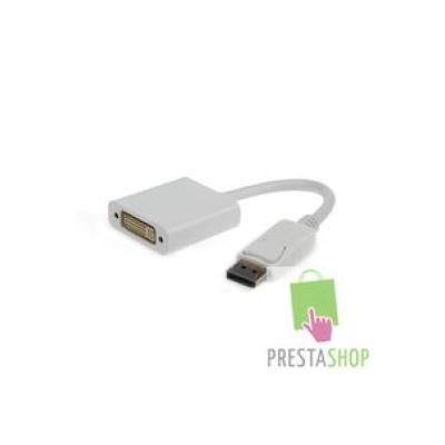 Gembird A-DPM-DVIF-002-W Adaptador DisplayPort a DVI Macho/Hembra Blanco - Imagen 5