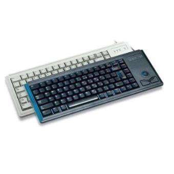 Teclado Cherry Compact keyboard G84-4400, light grey, France - Teclado ...