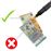 Rotulador detector de billetes falsos para EUR PrimeMatik, GBP USD etc paquete de 5_1