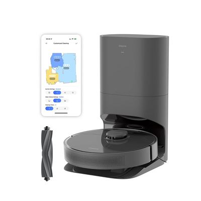 Robot Aspirador Dreame D10s Plus Con Vaciado Automático Negro