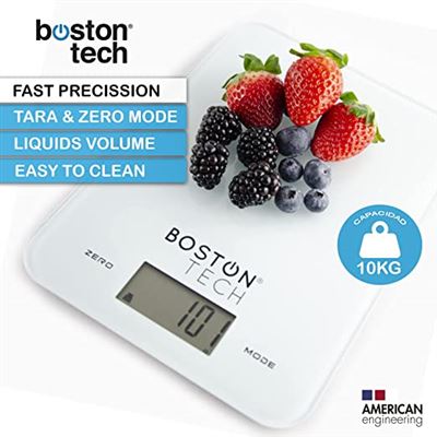 Báscula Cocina BostonTech HK112 Balanza de Precisión alimentos