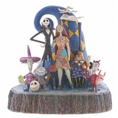 Figura Decorativa Pesadilla antes la navidad disney nightmare before christmas by heart