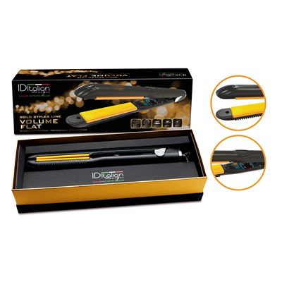 Plancha Profesional Italian Design Gold Styler Volume Flat 65w