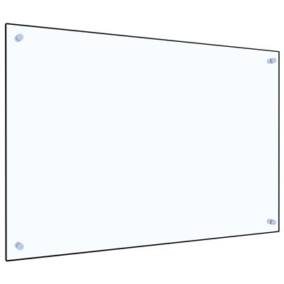 Protector Contra Salpicaduras Cocina Vidaxl Vidrio Templado 90x60 Cm