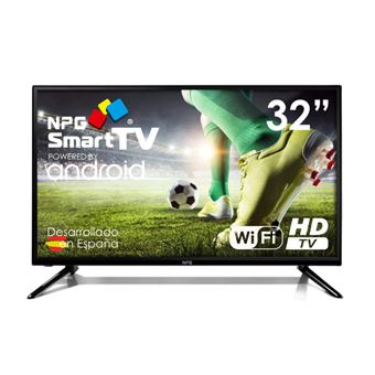Televisor NPG TVS420L32H 32"" Smart TV HD LED wifi negro