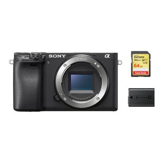Sony A6400 Body Negro + SD 64Go + NP-FW50 Battery - 1