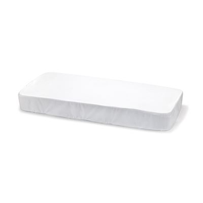 Bajera Ajustada Imper.tencel-c.60 60x120 Cm Liso E Blanco