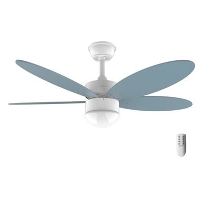 Ventilador De Techo Cecotec Energysilence Aero 4260 Sky Azul