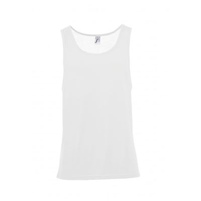 Camiseta mujer running Sols Jamaica sin mangas Xl blanco