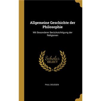 Serie ÚnicaAllgemeine Geschichte der Philosophie HardCover