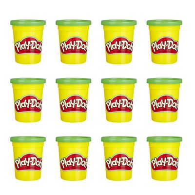 Pack de 12 botes verde Juguete creativo Play-Doh 24 MESES+