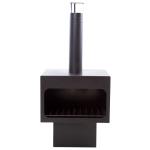 Chimenea Jerseyacero negro 81076