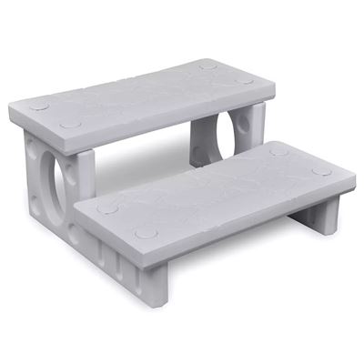 Mini-escalera Blanca Para El Spa