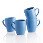 Set 4pc Tazas Benetton Loza color Azul
