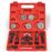 Conjunto de 22 piezas para reposicionar pistones de freno, Rojo_0