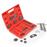 Conjunto de 22 piezas para reposicionar pistones de freno, Rojo_1
