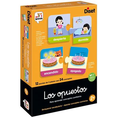 Aprendo Los Opuestos Diset Y 2años