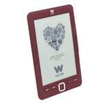 Ebook Woxter Scriba 195 Red, pantalla de 6” E-Ink, 4 Gb + Micro-SD