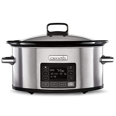 Crock Pot Olla De Cocción Lenta Digital 5,6l Csc066x