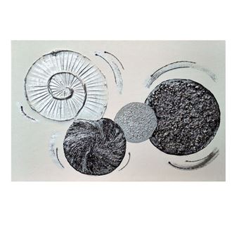 Tapa para contador Lohoart Galaxy Blanco/plata - 1