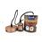 Portabombillas Cable pendant Vintage Rose Gold, cable textil, casquillo E27 cable textil 1metro_0