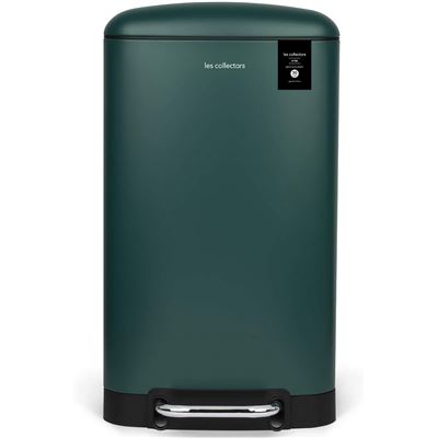 Cubo De Basura Con Pedal Les Collectors Verde, 40 L