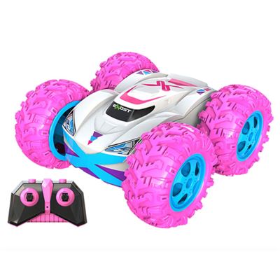 Coche teledirigido de acrobacias Exost RC 360 Cross II rosa