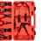 Conjunto de abrazaderas de manguera, Negro/Rojo/_3