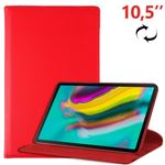 Funda Samsung Galaxy Tab S5e T720 / T725 Polipiel Rojo 10.5 pulg