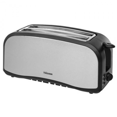 Tostadora Tristar Br-1046 4 Rebanadas Negro/plateado