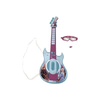 Guitara Electrónica Luminosa Con Gafas Y Micrófono Integrado - Disney Frozen Lexibook