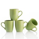 Set 4pc Tazas Benetton Loza color Verde